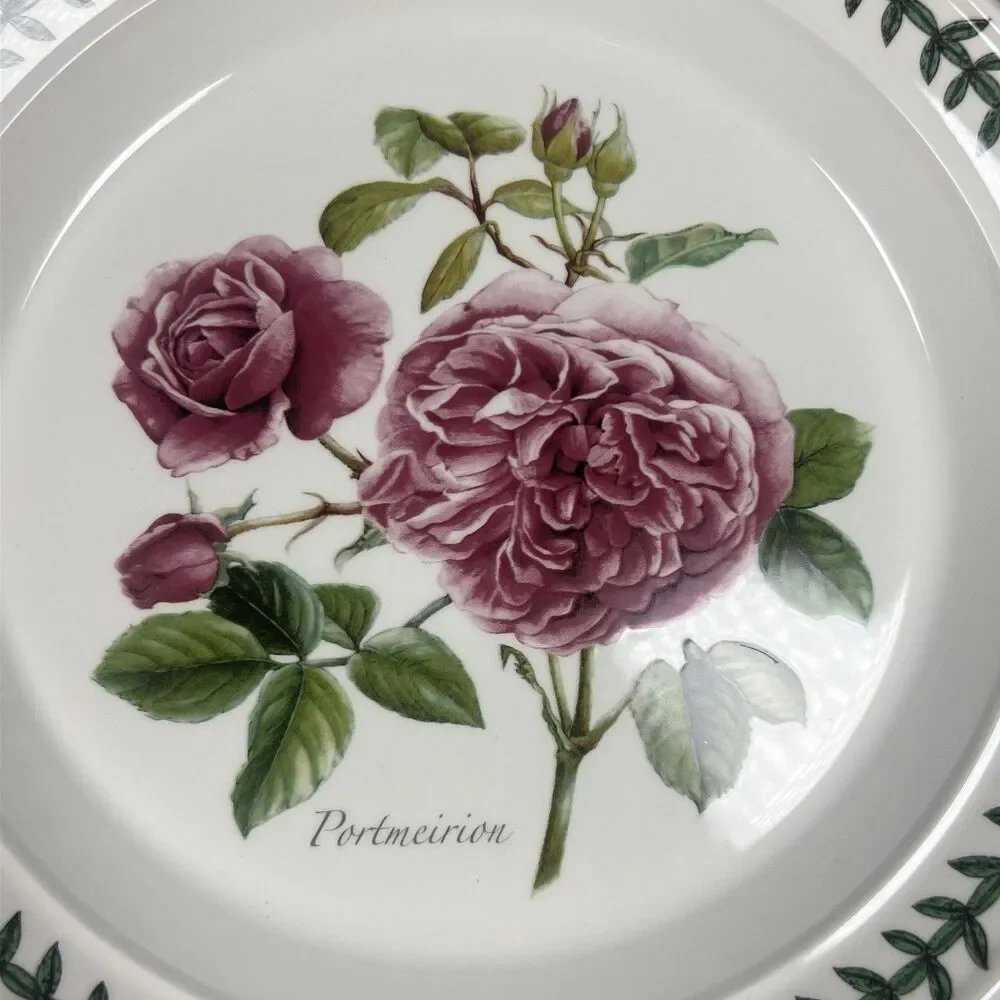 Portmeirion Botanic Roses Garden 8.5 in Salad Plate Portmeirion Rose